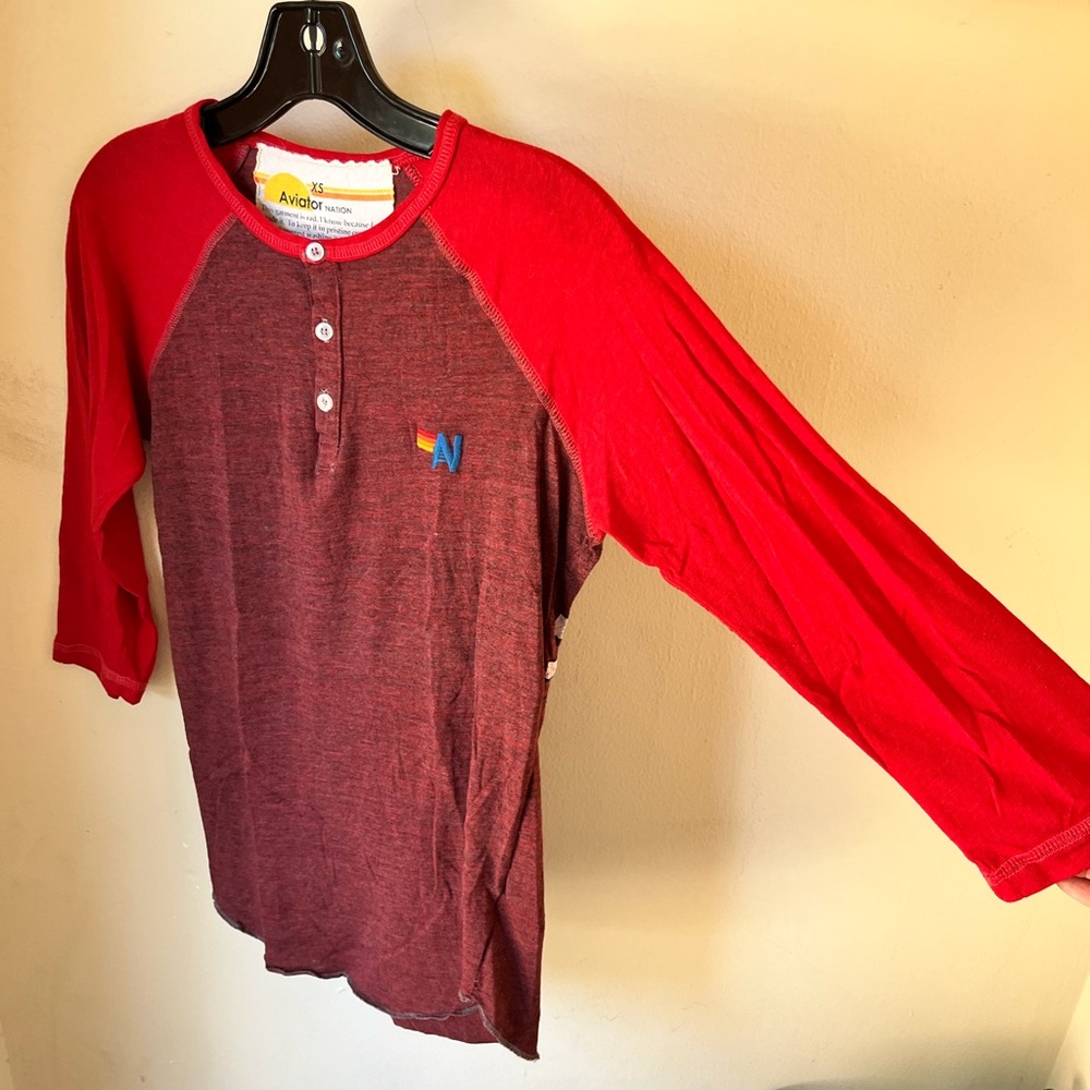 Aviator Nation Henley size XS - Picture 2 of 8